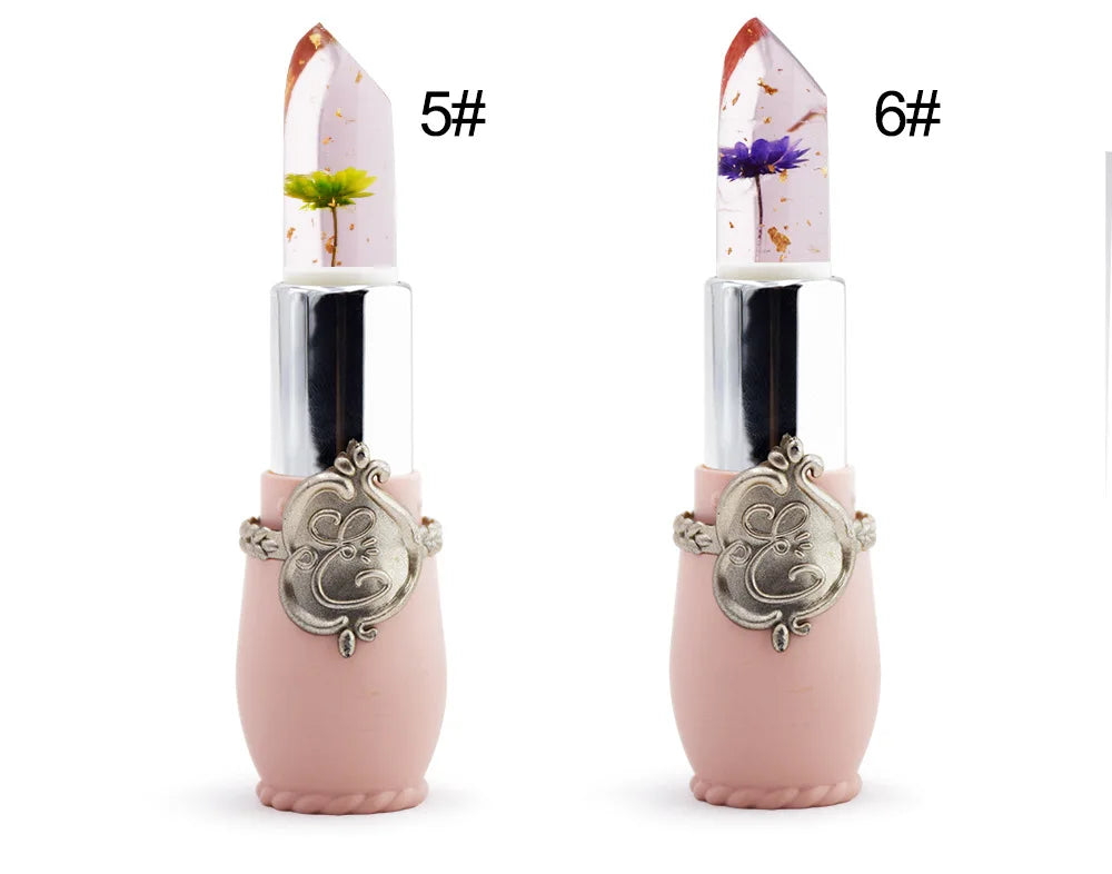 Waterproof Flower Lipstick Jelly – Color Changing