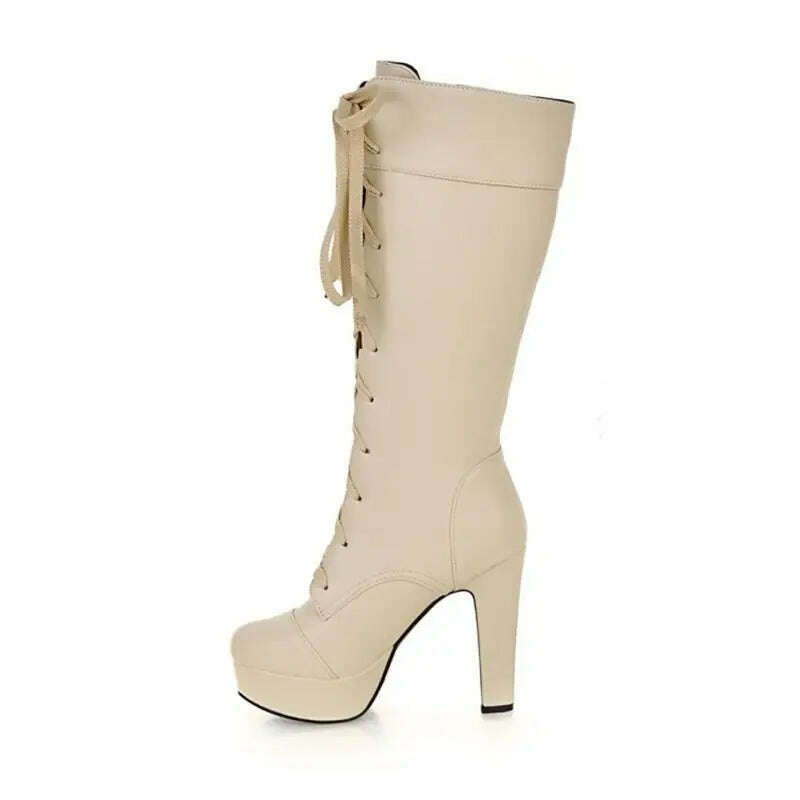QPLYXCO Plus Size New Fashion Women's Boots