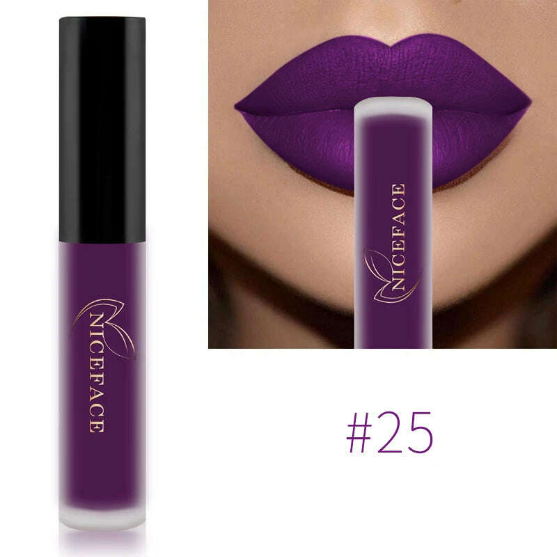 NICEFACE Nude Matte Liquid Lipstick