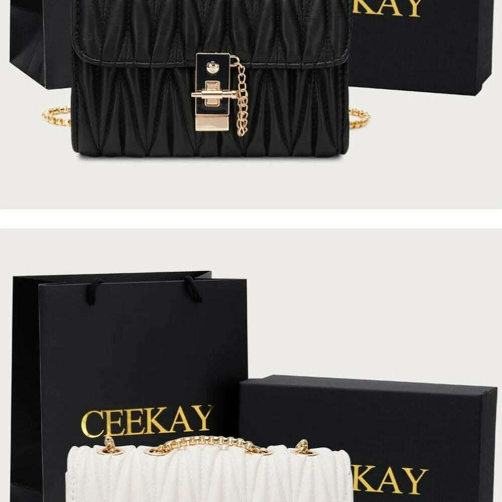 Geometric Luxury Designer Crossbody Bag for Women