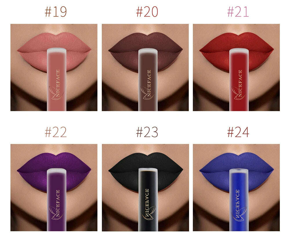 NICEFACE Nude Matte Liquid Lipstick