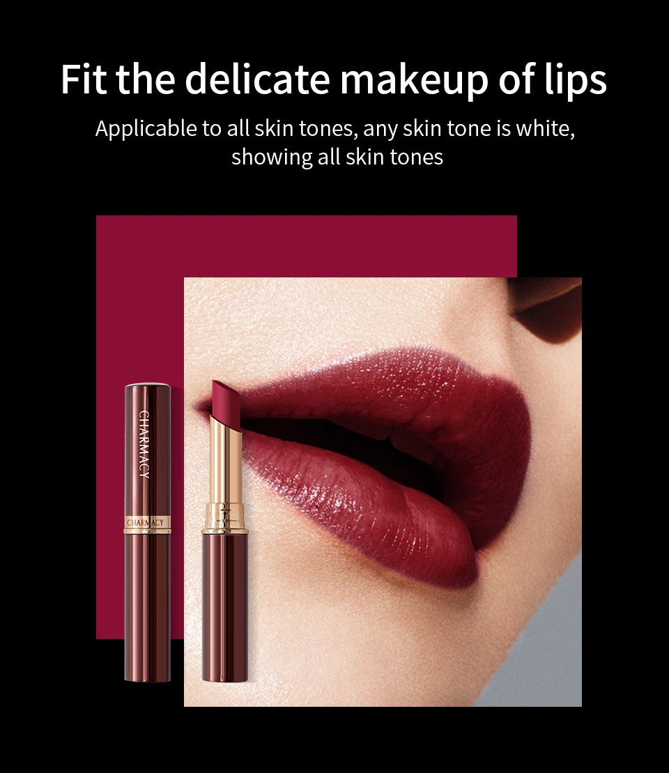 CHARMACY 16-Color Waterproof Matte Lipstick