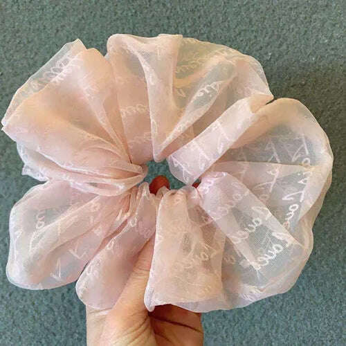 Silky Satin Hair Scrunchies for Women & Girls