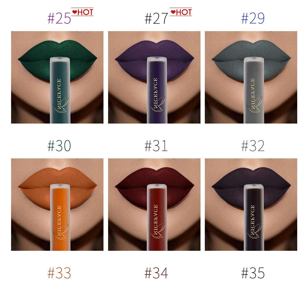NICEFACE Nude Matte Liquid Lipstick