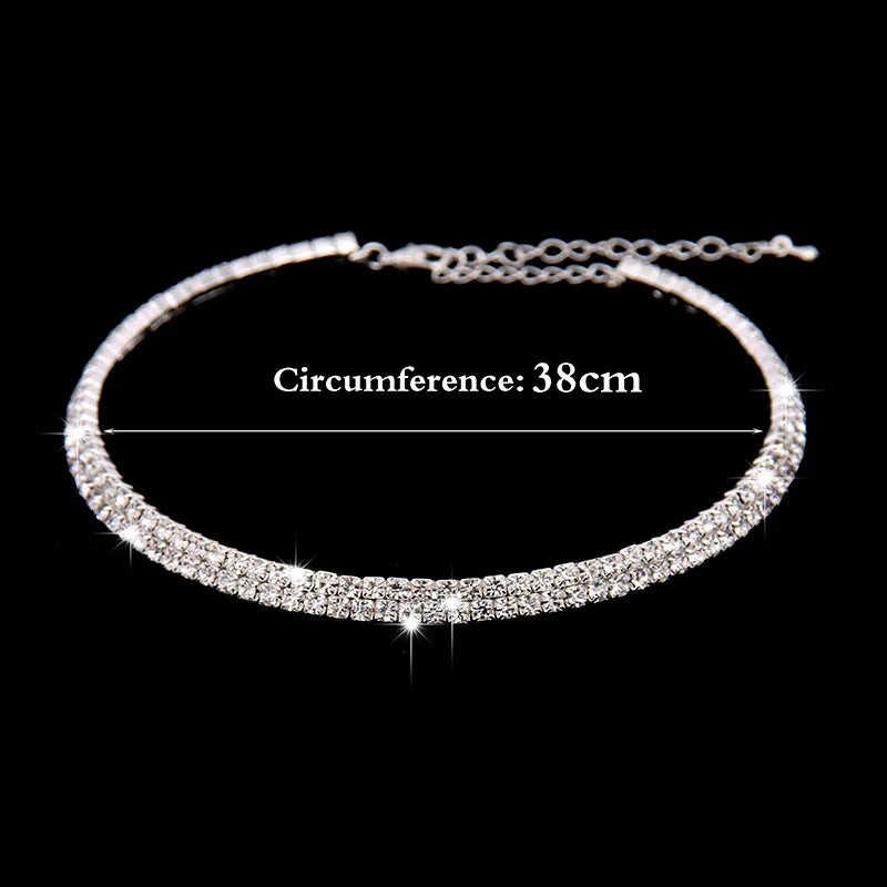 Elegant Crystal Bride Jewelry Set