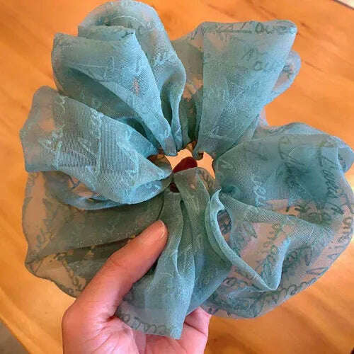 Silky Satin Hair Scrunchies for Women & Girls