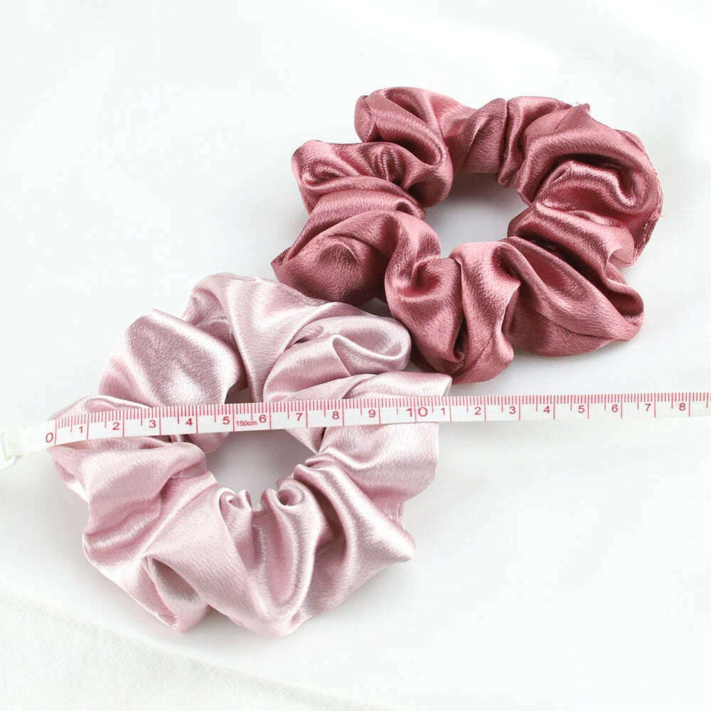 Satin Silk Scrunchies