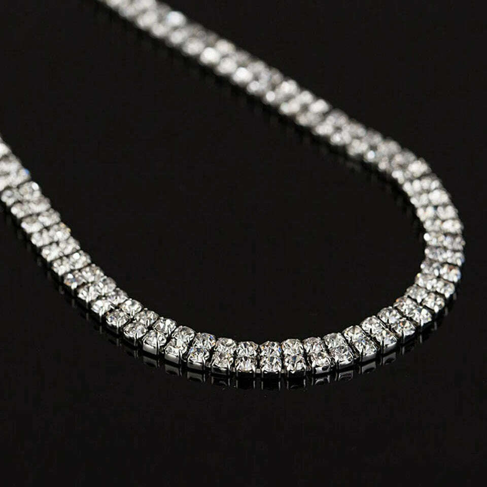Sparkling Rhinestone Crystal Jewelry Set