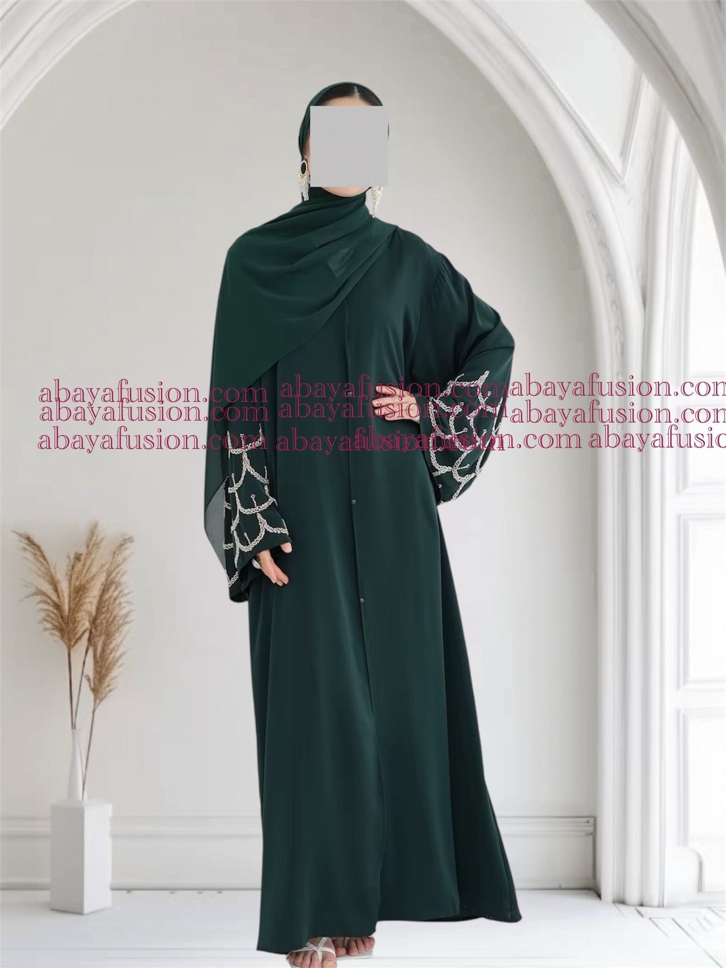 Crystal Luxury Handwork Abaya