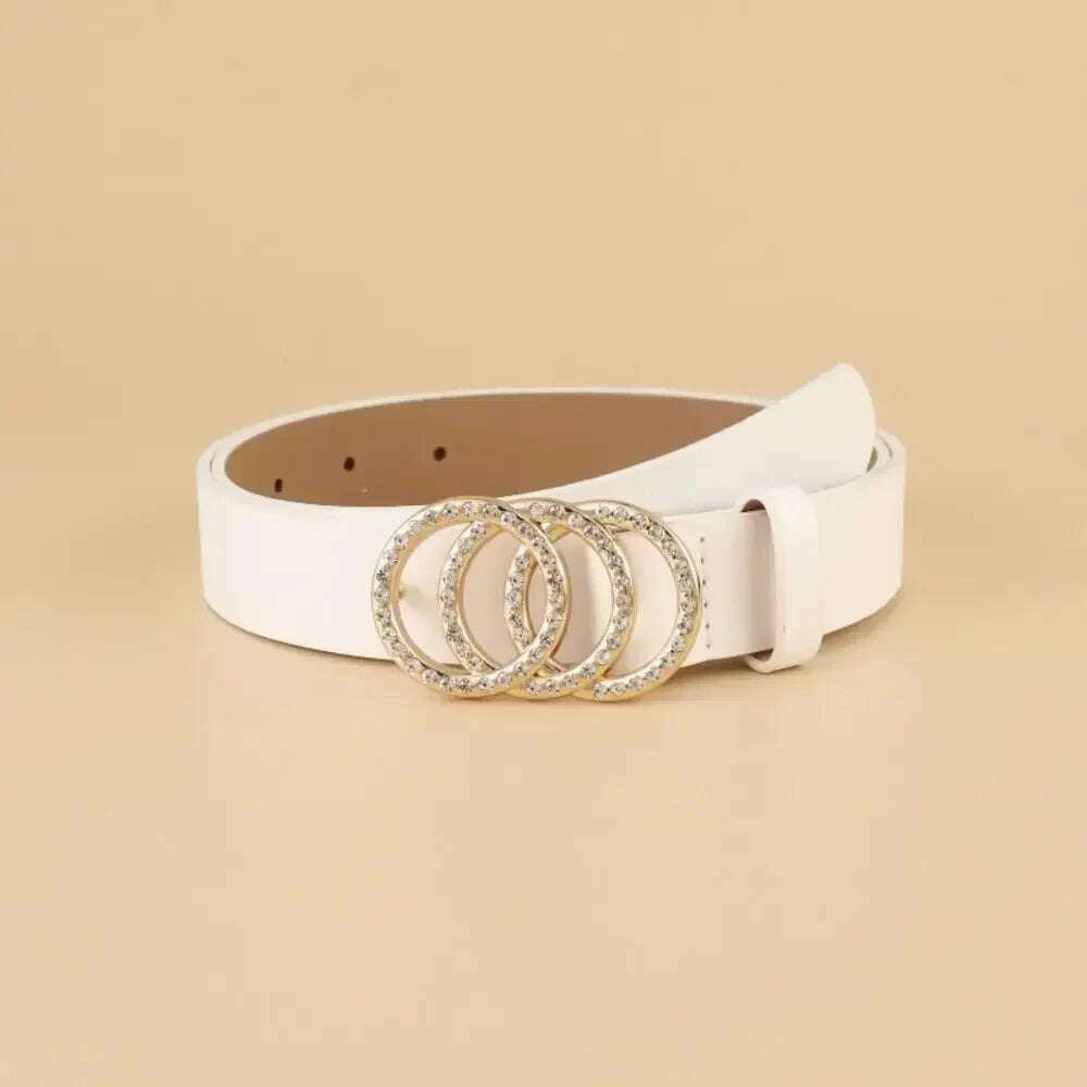 Waist Decoration Fashion Versatile Leather Belt