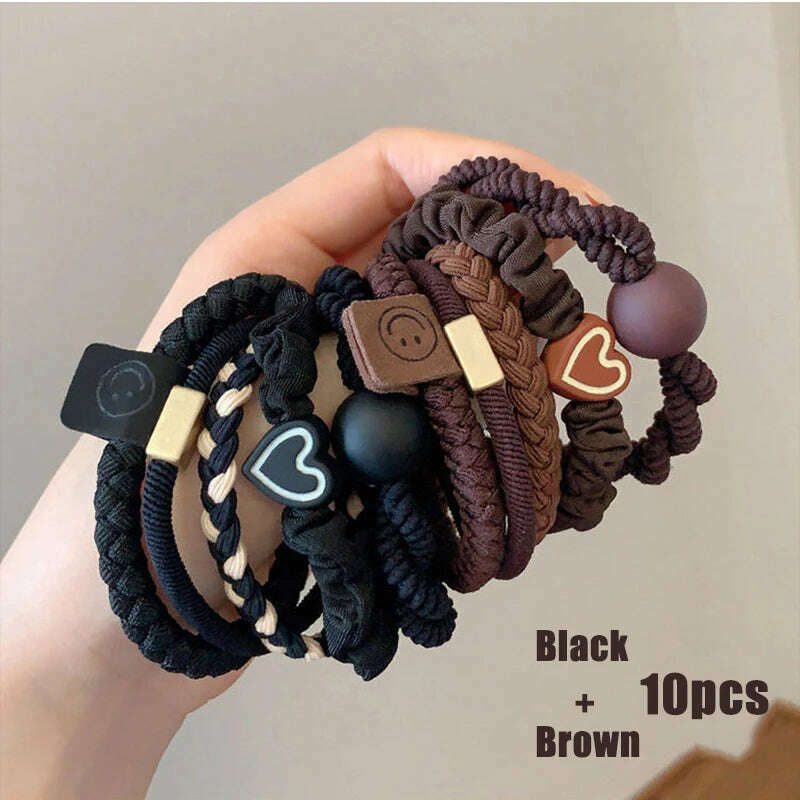 Elastic Hair Ties Scrunchies for Women and Girls