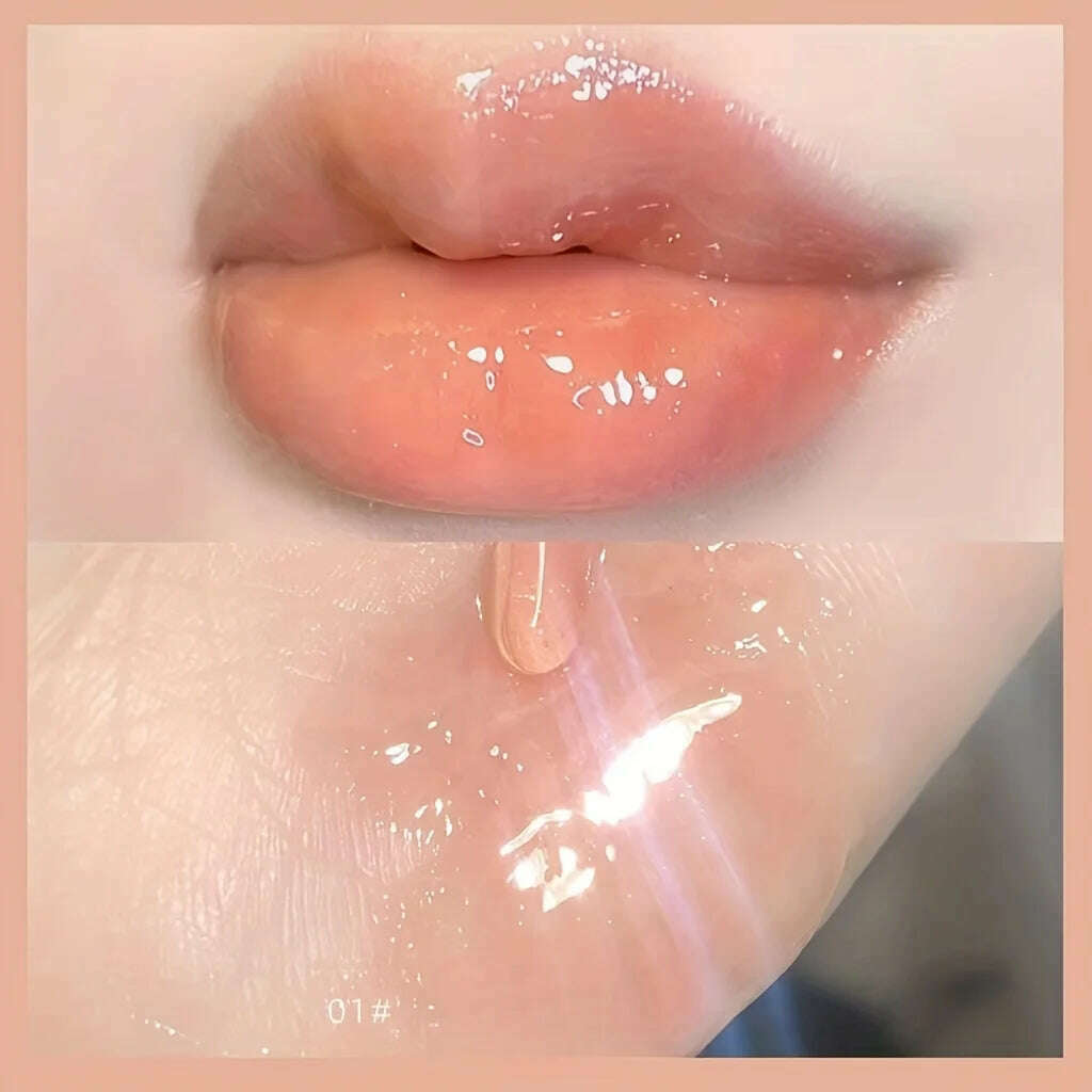 MAXFINE Transparent Water Gloss Lip Balm – Moisturizing Lip Gloss