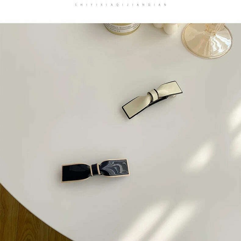 Simple and Elegant Bow Knot Cute Korean Hairpin