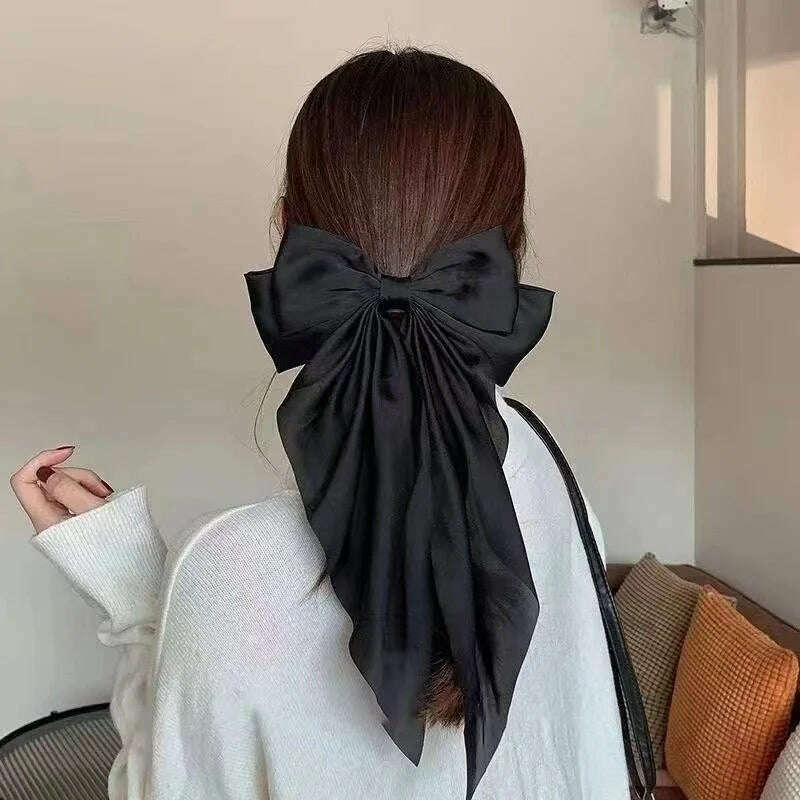 Bow Ribbon Hair Clip for Women