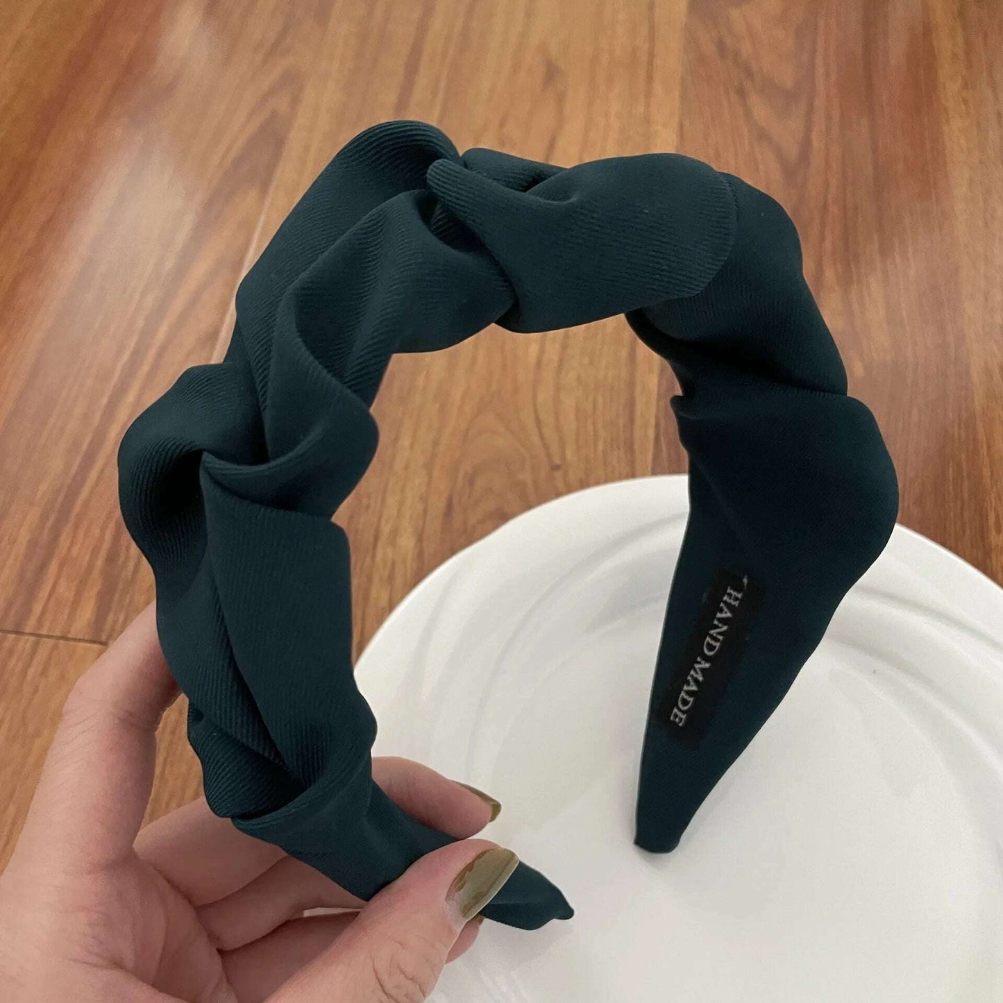 Wide Flower Hoop Headbands.