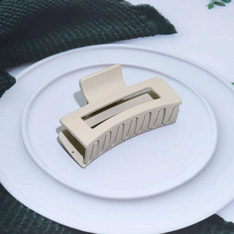 Korean Large Plastic Hair Claw