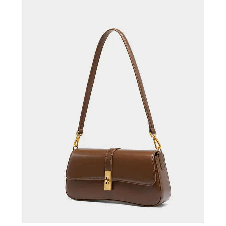 YANATARI Cowhide Leather Crossbody Bag - Vintage Luxury