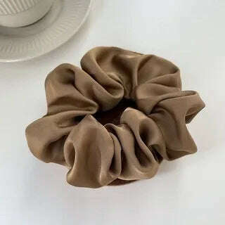 Oversize Satin Scrunchies Elastic Hair Ties