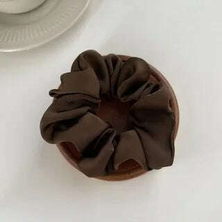 Oversize Satin Scrunchies Elastic Hair Ties