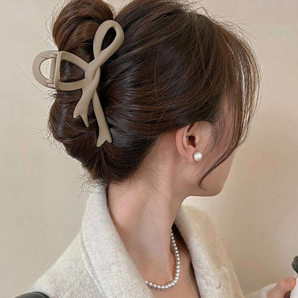 Women Temperament Large Hair Claw Clip