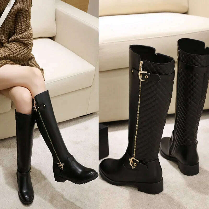 2024 Women's Long Knee-High Boots