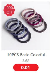 Satin Solid Color Scrunchies