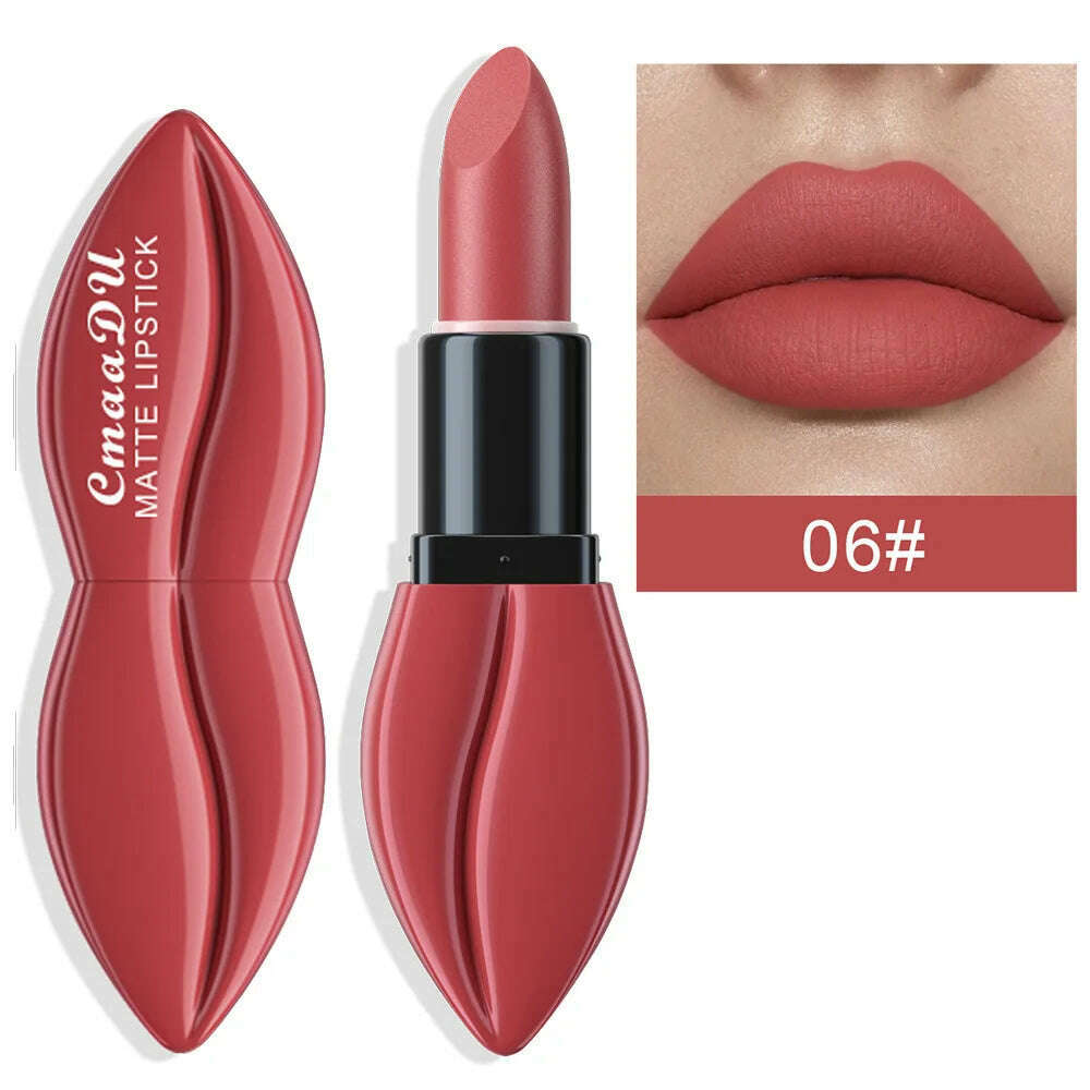 Waterproof Matte Velvet Lip Gloss – Long-Lasting Lipstick