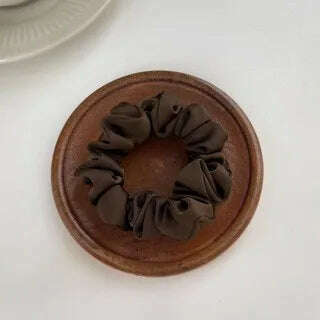 Oversize Satin Scrunchies Elastic Hair Ties
