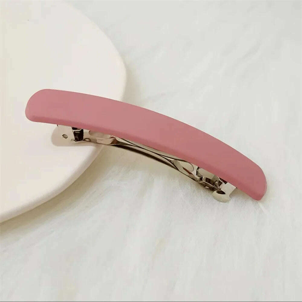 Korean Solid Color Hair Clip