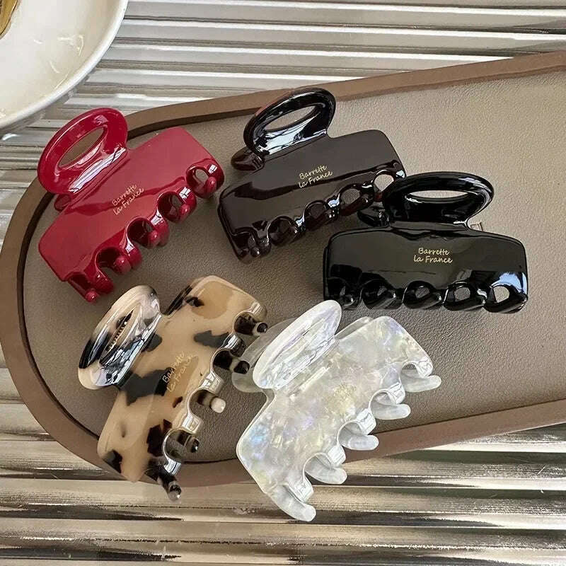 5.5cm Long Acetate Hair Claw Clips