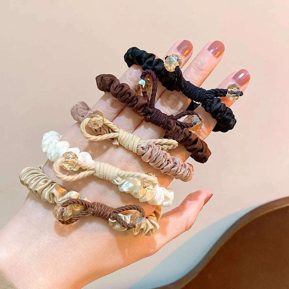 Elastic Hair Ties Scrunchies for Women and Girls