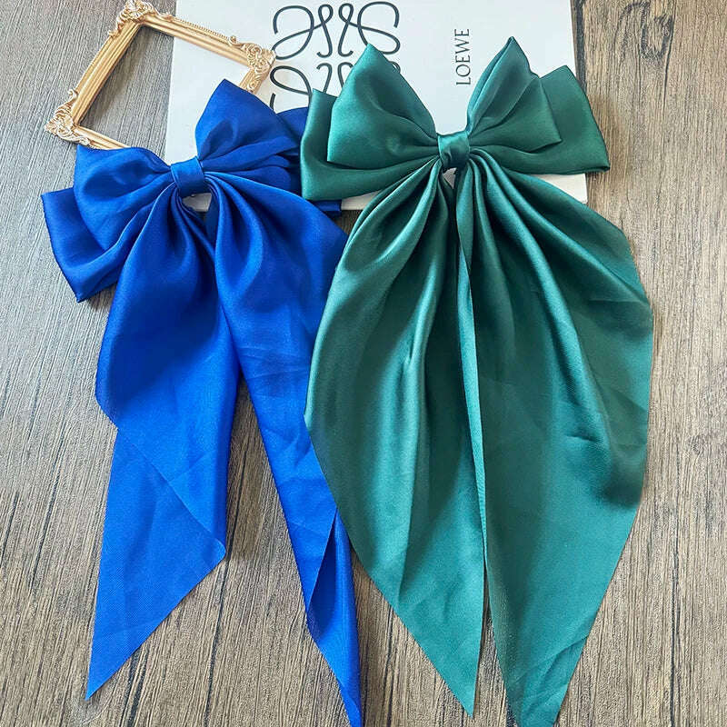 Bow Ribbon Hair Clip for Women