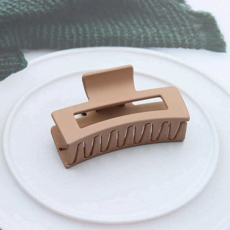 Korean Large Plastic Hair Claw