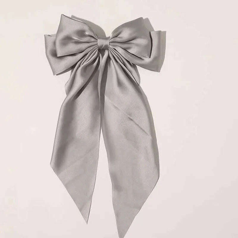 Bow Ribbon Hair Clip for Women