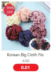 Satin Solid Color Scrunchies