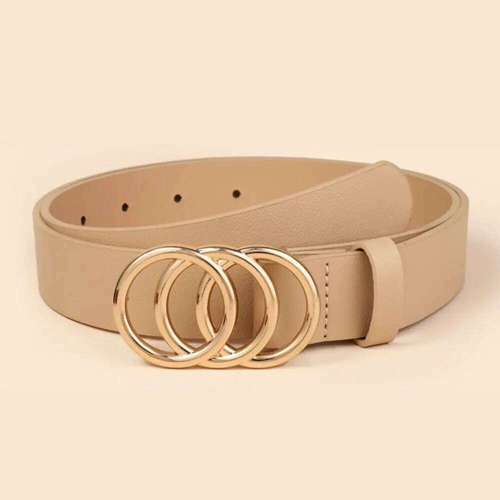 Waist Decoration Fashion Versatile Leather Belt