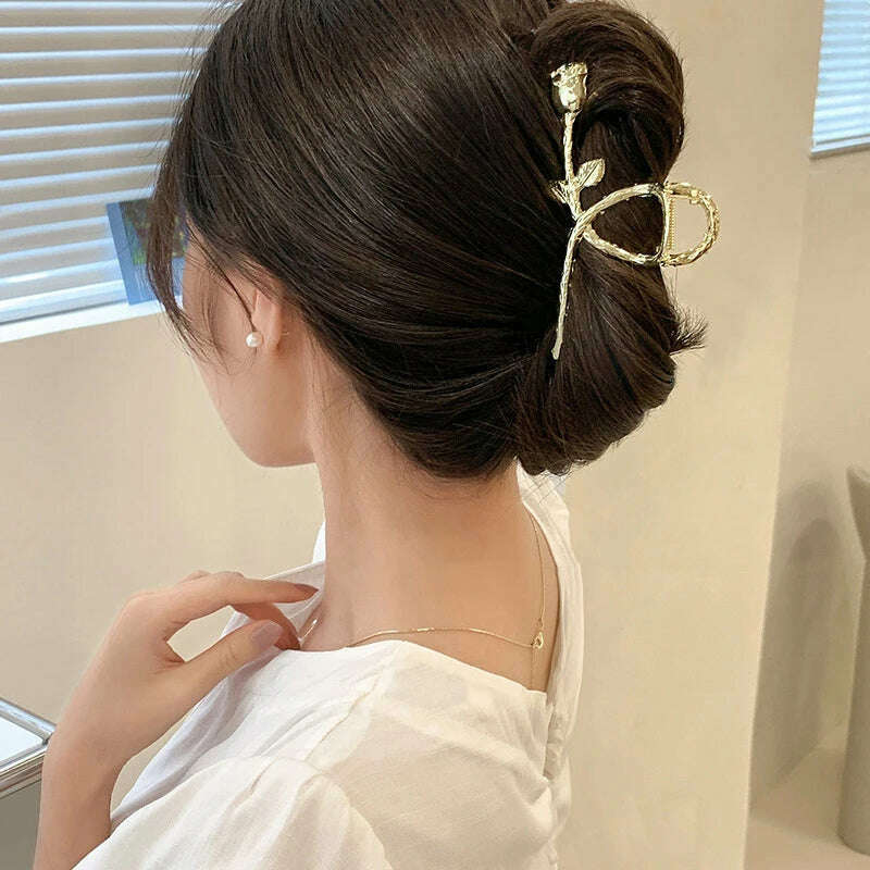 2024 Parcce Vintage Ribbon Bow Hair Claws