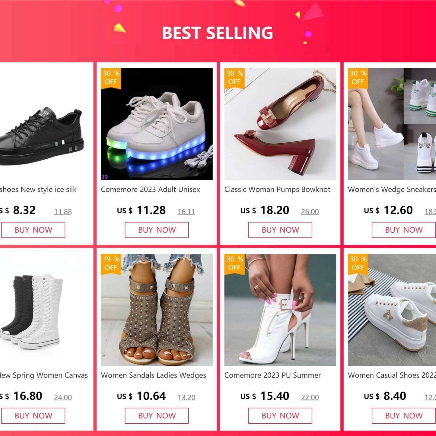 Comemore Embroidered Flats - Stylish & Comfortable