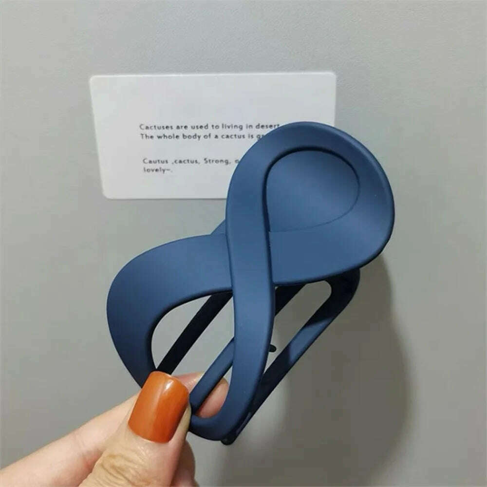 Frosted Leopard Hair Claw for Women