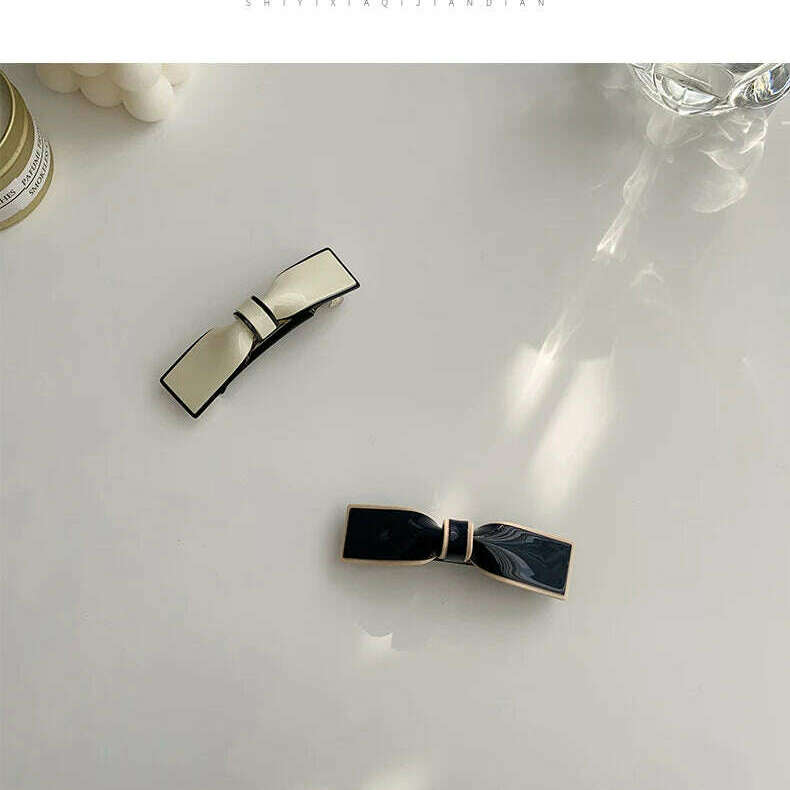 Simple and Elegant Bow Knot Cute Korean Hairpin