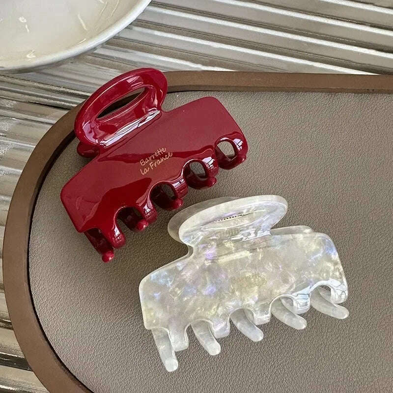 5.5cm Long Acetate Hair Claw Clips