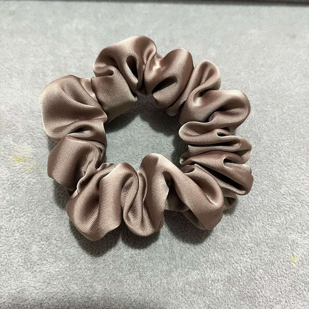 Oversize Satin Scrunchies Elastic Hair Ties