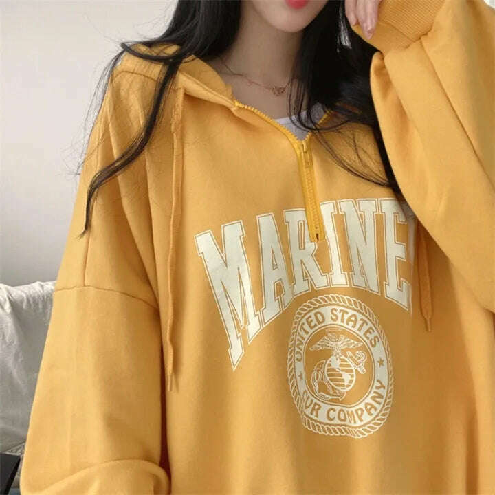 2024 Women's Oversized Casual Warm Zipper Hoodie Jacket - D&M Boutique