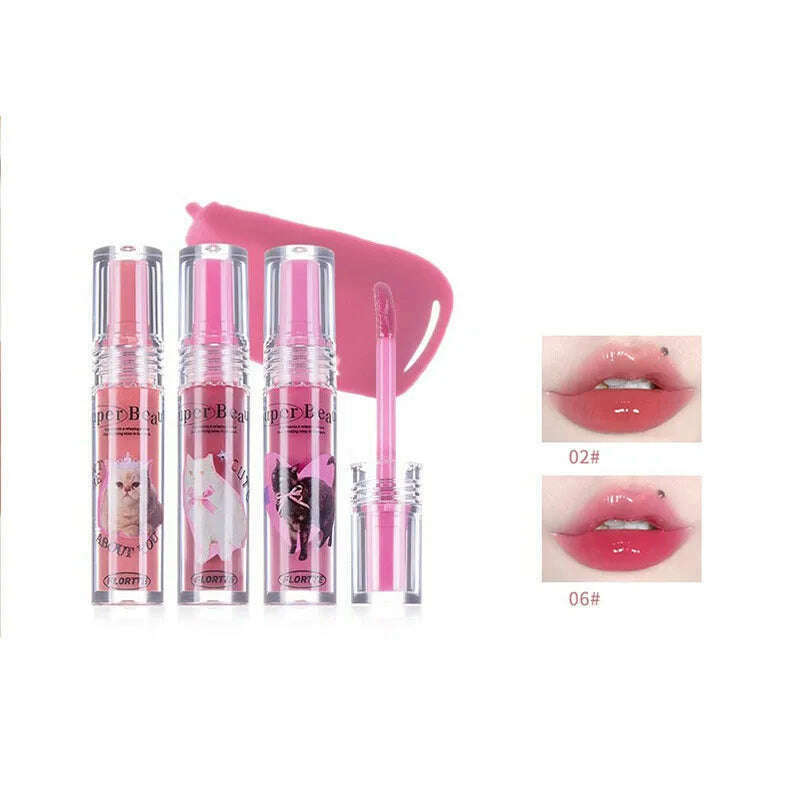 FLORTTE Lip Plumper Gloss – Moisturizing Lip Oil