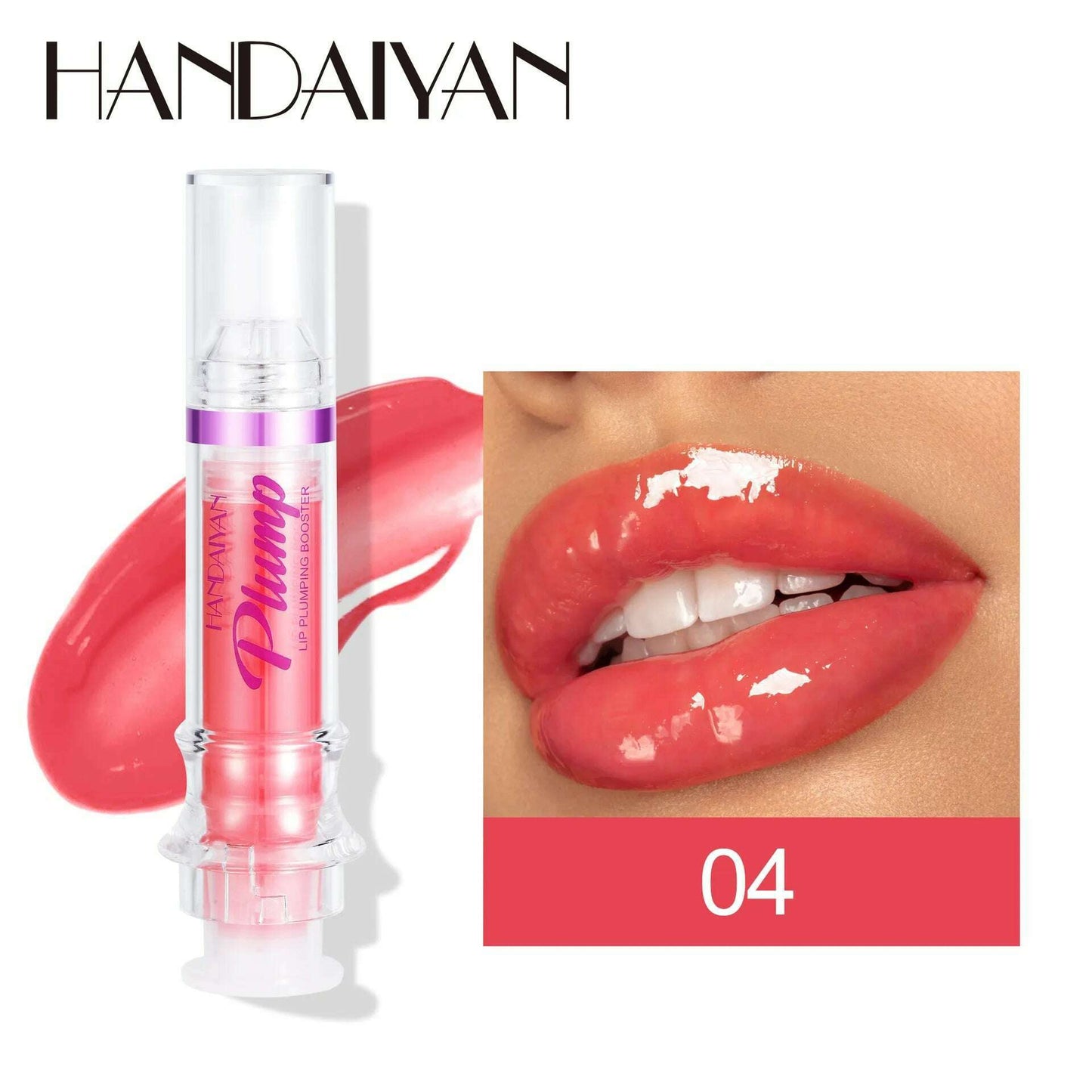 Handaiyan Lip Plumping Booster – Glitter Lip Gloss