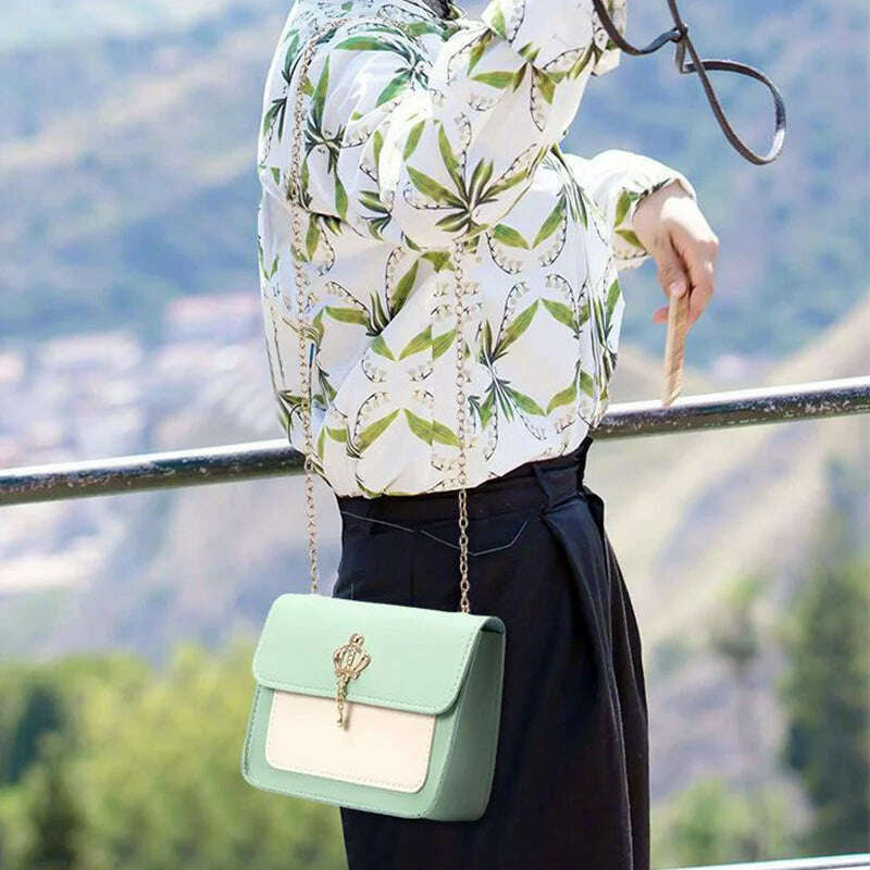 Fashion New Women’s Crossbody Bag PU Leather Small Flap
