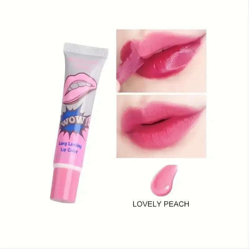 Peel-Off Liquid Lipstick – Waterproof, Long-Lasting
