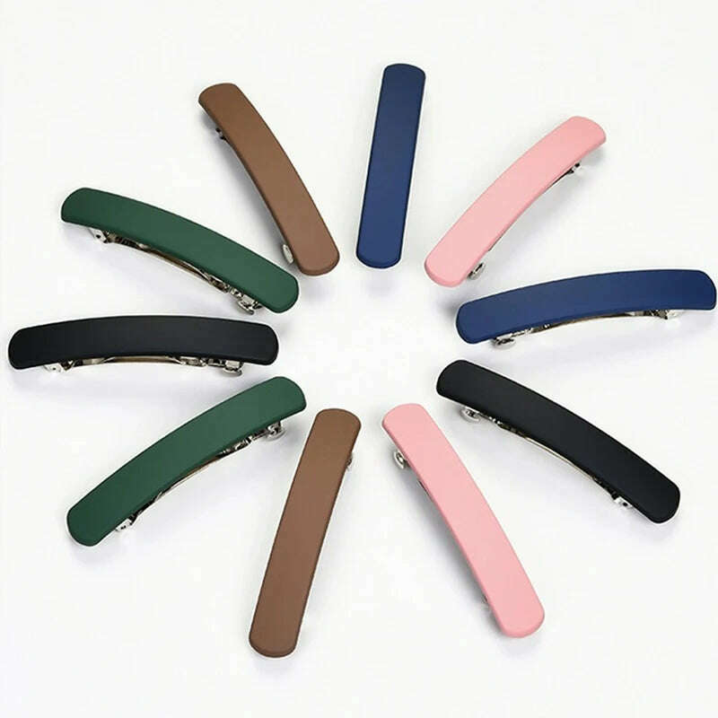 Korean Solid Color Hair Clip
