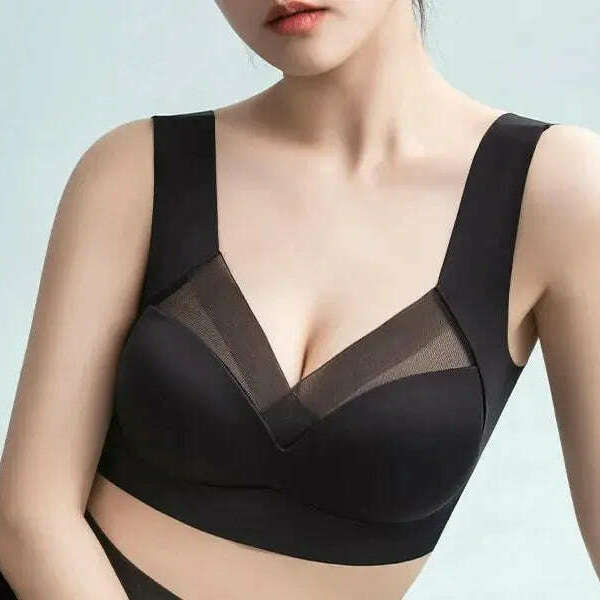 Seamless Large Size Bra: Anti-Sagging, Wire-Free, Comfortable - D&M Boutique
