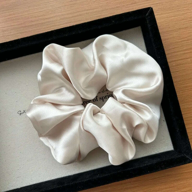 Korea Big Silk Scrunchies for Women